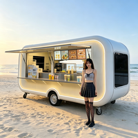 Solution tout-en-un : Food truck mobile personnalisable avec équipement commercial pour les stades sportifs