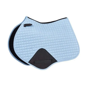 Housse de selle matelassée carrée haute qualité OEM, légère et coupe-vent, en polycoton avec logo personnalisé en polyester - Product Image 5
