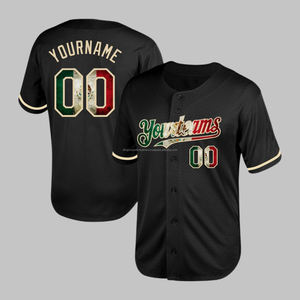 เสื้อเจอร์ซีย์เบสบอลสำหรับทุกเพศเสื้อเบสบอลออกแบบได้ตามที่ต้องการ - Product Image 5