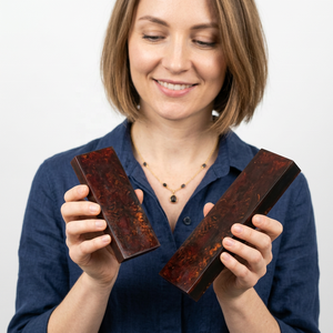 Artistic Resin <b>Casting</b> Bookends Marbled Pattern Irregular Shape Handmade Fashion Home Decoration Craft - Product Image 1