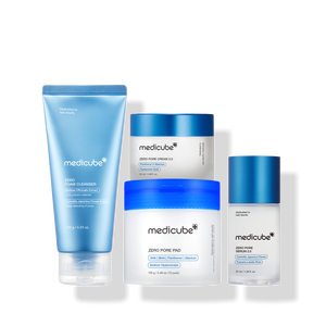 Pour Medicube Zero Pore Special Set, produits pour le visage à l'acide hyaluronique de haute qualité, fabriqués en Corée avec un cadeau offert - Product Image 1