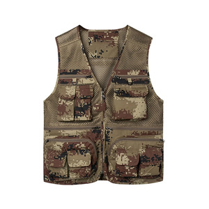 Chaleco de Caza Reversible para Hombre, Transpirable, para Invierno, para Actividades al Aire Libre, con Múltiples Bolsillos, en Oferta - Product Image 1