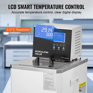 Circolatore da Laboratorio 6L con Display LCD, Pompa di Raffreddamento a Bassa Temperatura 23-212°F, Attrezzatura per Refrigerazione da Laboratorio - Product Image 4