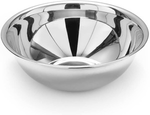 ชามเสิร์ฟงานหนัก ทนทาน ผลิตจากโลหะขัดเงา เป็นมิตรต่อสิ่งแวดล้อม ปราศจากสาร BPA ผลิตด้วยมือ สำหรับทำอาหารที่บ้าน ชามเตรียมอาหารสแตนเลส - Product Image 2