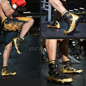 Zapatos de Boxeo con Logotipo Personalizado en Oferta, Cómodos, Hechos en Pakistán, Ligeros, Precio al por Mayor - Product Image 6