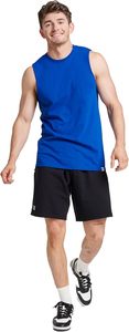 Débardeurs de sport pour hommes, coupe ajustée, respirants, avec logo personnalisé brodé, en polyester/coton, pour l'entraînement et la gym, prix usine - Product Image 4
