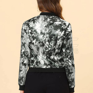 Latest Design Quick Dry Women Printing Varsity <b>Jackets</b> Premium Street Inspired Clothing For Modern Lifestyle Wears - Product Image 4