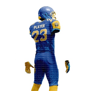 Precio barato Uniforme de fútbol americano personalizado Paquete de oferta Estilo profesional Entrenamiento deportivo para jóvenes y adultos Ropa de fútbol americano - Product Image 3