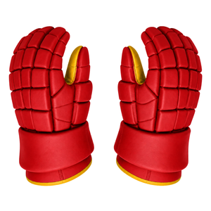 Gants de hockey sur glace pour adultes, rembourrage en mousse épaisse, équipement de protection des mains avec coque extérieure durable et ajustement sécurisé - Product Image 2
