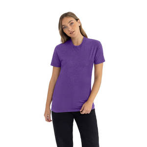 T-shirt unisexe personnalisé en CVC 100 % coton pour une impression rapide, écologique et à séchage rapide, style décontracté - Product Image 4