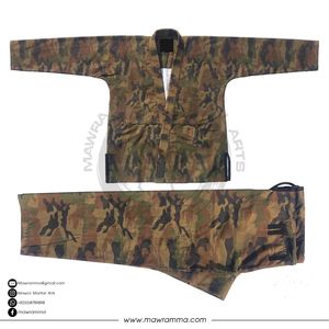 Kimono de BJJ professionnel 100% coton, lourd, durable, résistant aux déchirures, pour l'entraînement, avec logo personnalisé brodé et imprimé, Mawra Bjj Gi - Product Image 6