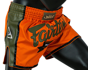 กางเกงมวยไทย Fairtex คุณภาพสูงสั่งทำพิเศษ ดีไซน์ใหม่ลายเปลวไฟ พิมพ์ลายบนผ้าโพลีเอสเตอร์ทนทาน สำหรับผู้ใหญ่ แบบผูกด้านหน้า - Product Image 1