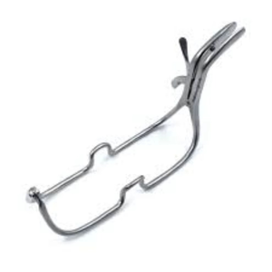 Pinza de sujeción manual para placa de medio anillo, instrumental quirúrgico de acero inoxidable alemán, GS-DF-0010 - Product Image 1
