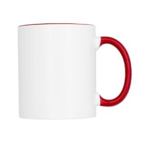 Mug à café en céramique blanche personnalisé OEM, finition brillante, design minimaliste, compatible lave-vaisselle et micro-ondes, idéal pour le bureau, idée cadeau - Product Image 2