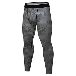 TRENDION APPARELS Leggings Deportivos Personalizados para Hombre, Spandex/Poliéster, Transpirables, Compresión, Cintura Elástica, Largos, para Entrenamiento en Gimnasio - Product Image 5