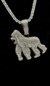 Chaîne cubaine Miami en argent sterling 925 avec 2 rangs de moissanite VVS de 14 mm, certifiée IGI, écologique, style hip-hop - Product Image 4