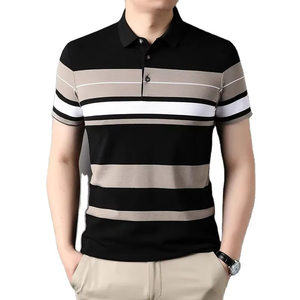 Material MODAL de Alta Calidad al por Mayor para Camisetas, Fabricación en Pakistán, Estilo Golf de Manga Corta para Hombre, Antiarrugas - Product Image 1