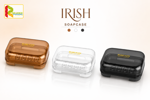 Light Luxury Plastic <b>Soap</b> <b>Holder</b> with Double-layer Drainage Holes - Product Image 4