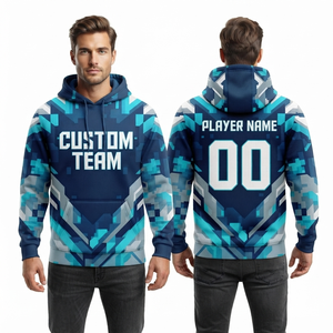 Sudadera con Capucha Personalizada, Sudadera Deportiva con Estampado por Sublimación para Actividades al Aire Libre - Product Image 4