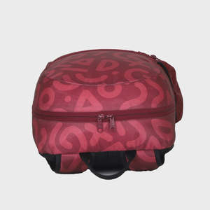 กระเป๋าเป้สะพายหลังนักเรียน Arctic Fox Stencil Tawny Port Neoprene ขนาดใหญ่ ปิดด้วยซิป สำหรับเด็กชายและเด็กหญิง - Product Image 2