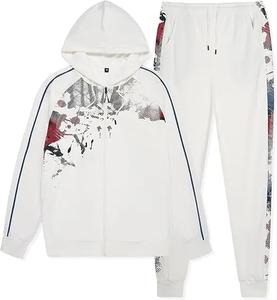 Wholesale RAPID SPORTS 2026 Manufacturer's High Quality Breathable Eco-Friendly Plus Size Men's Solid Fleece <b>Tracksuit</b> - Product Image 4