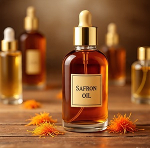 Huile essentielle de safran 100% pure et naturelle, aromathérapie douce, écologique, vente en gros en vrac - Product Image 4