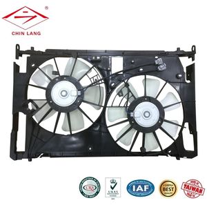 พัดลมระบายความร้อนหม้อน้ำ Chin Lang รุ่นใหม่ สำหรับรถยนต์ปี 06'-12' 2.0 VVT-i 4WD ไม่มีชุดลากจูง พร้อมฝาครอบด้านบน 12V รับประกัน 12 เดือน - Product Image 1