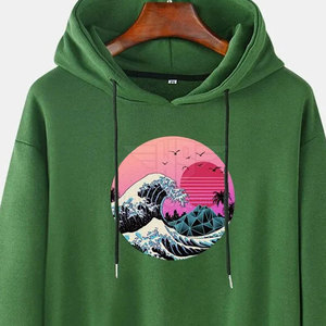Sudaderas con Capucha para Hombre de Primera Calidad, Elegantes, Cómodas y Cálidas para el Invierno, con Estampado Gráfico, Estilo Moderno, Mezcla de Algodón Básico - Product Image 2