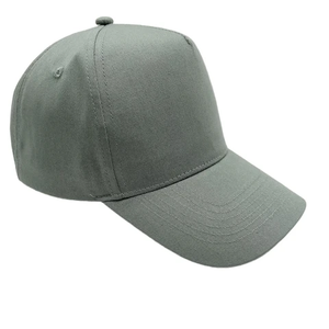 Gorra de Béisbol Verde al por Mayor, Gorra de Algodón Ajustada para Adultos, Uso Casual, Color Sólido, Tela Twill - Product Image 4