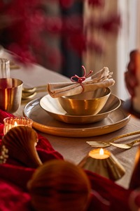 Hermosa Tazón de Latón Hecha a Mano para Decoración Moderna del Hogar, Servir en Fiestas y Exhibir - Apta para Lavavajillas, Precio de Fábrica - Product Image 2