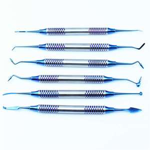 Espátula de Resina Compuesta para Relleno Dental, Instrumento Dental Manual 6 en 1, Kit de Higiene Dental, Certificado MOL por SurgiRight - Product Image 4