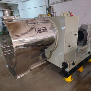 Centrifugeuse horizontale robuste en acier inoxydable SS 2205, 25 CV, 220 V, capacité de séparation industrielle de 100 à 1000 kg/h - Product Image 1