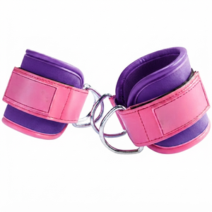High Quality Comfortable Padded Gym Ankle Straps for <b>Cable</b> Workouts Strength Training Fitness <b>Gear</b> - Product Image 2