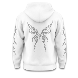 Sudadera con Capucha "Butterfly Rider" Nueva 2026 |   Ropa Deportiva Reflectante de Alto Volumen, 300 GSM, Cumple con la Norma ANSI, Reflectante 3M, para Motociclistas - Product Image 3