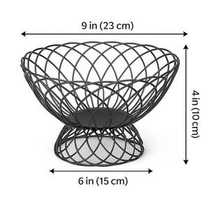 Cesta de Almacenamiento de Malla Metálica Ventilada, Organizador Resistente para Armarios del Hogar - Product Image 5
