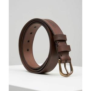 Accessoires pour hommes Ceintures de luxe Ceinture en cuir de haute qualité de couleur noire avec boucle dorée Ceintures formelles de classe pour hommes - Product Image 2