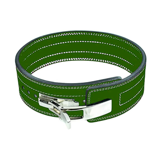 Cinturón de levantamiento de pesas de cuero vacuno personalizado de alta calidad para gimnasio, fitness profesional, diseño ligero con palanca. - Product Image 1