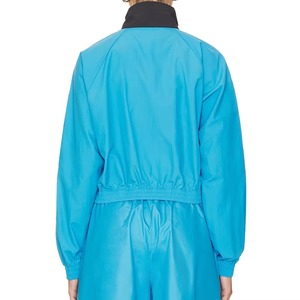 Patchwork female Nylon Polyester Summer Windbreaker Zipper Jogger Sets Breathable Comfortable High Street <b>Tracksuit</b> - Product Image 4