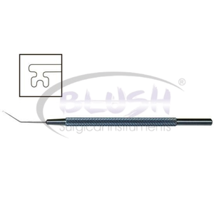Kuglen Iris Hook & Lens <b>Manipulator</b> Angled Ophthalmic Cataract Surgery Instrument Eye Manipulation Tool By Blush Surgical - Product Image 2