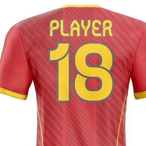 Camiseta de Fútbol Personalizada, Uniforme Deportivo de Poliéster, Camiseta de Equipo con Control de Humedad, Fabricación al por Mayor OEM ODM - Product Image 5