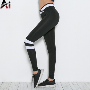 High Quality <b>Womens</b> Fitness <b>Yoga</b> Leggings Elastic Quick Dry Breathable Customized Size Sportswear <b>Pants</b> - Product Image 1