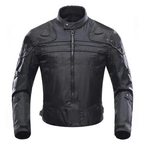 Blouson de moto en cuir véritable respirant et imperméable pour homme, manches longues, coupe-vent, avec logo personnalisé sur le devant, pour toutes les activités de moto - Product Image 1