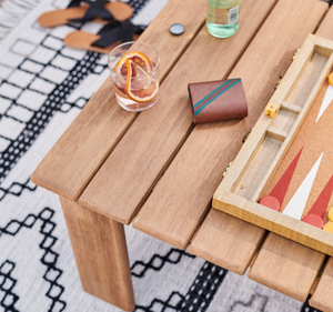 Conjunto de Muebles de Jardín Modernos de Madera de Teca Tropical Sólida, Cojines Impermeables, Acabado Natural Ecológico, para Patio, Terraza o Salón - Product Image 2