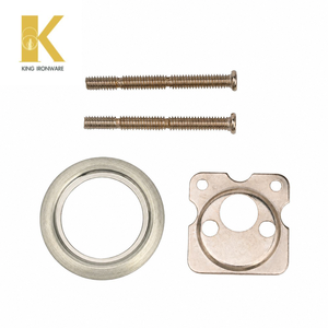 Cilindro de Cerradura de Latón con Ranura para Llave SC, Acero Inoxidable Satinado para Puerta de Entrada, para Uso Comercial y Residencial - Product Image 4