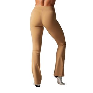 Leggings acampanados para mujer, pantalones de yoga bootcut, leggings de fitness elásticos de cintura alta, ropa de gimnasio suave y cómoda para entrenar - Product Image 2