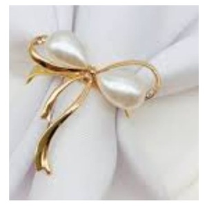 Anneau de serviette en métal artisanal élégant avec finition cuivre pour la décoration de table à la maison et à l'hôtel, service de dîner, tendance actuelle - Product Image 6