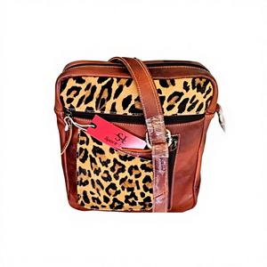 Incroyable sac de sport en cuir véritable marron pur style tendance avec grand espace sac en cuir solide et lourd - Product Image 6