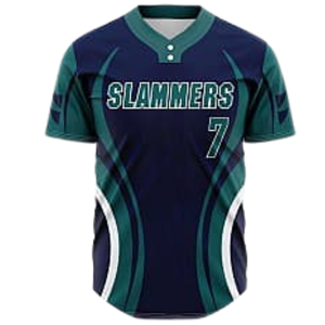 Camiseta de Béisbol Personalizada de Dos Botones, Uniformes de Equipo con Sublimación Completa, Impresión de Nombre y Número del Jugador, Absorbe la Humedad - Product Image 5