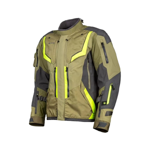 Veste de moto unisexe coupe-vent respirante à manches longues, color-block, pour la conduite automne, durable, légère, en polyester/nylon - Product Image 6