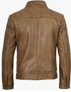Veste en cuir pour homme, design tendance, haute qualité, meilleur prix, veste en cuir de moto pour homme. - Product Image 2